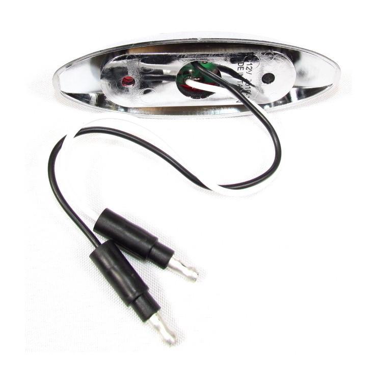 4" X 1 1/4" Red Clearance/Marker Trailer Led Light With 3 Leds And Red Lens | F235200