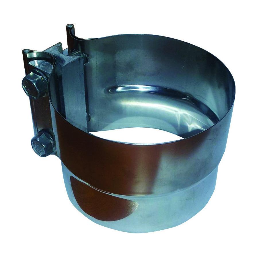 Fortpro 5" Stainless Steel Lap Joint Exhaust Clamp | F286502