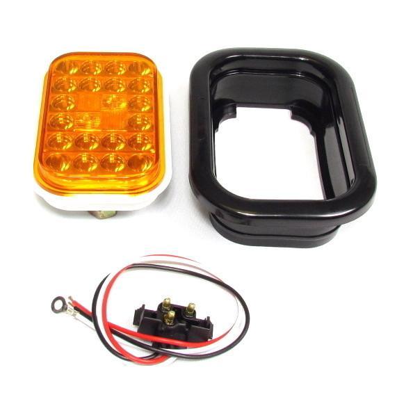 F235288 | Rectangle 24 LED Light (12 Volts)