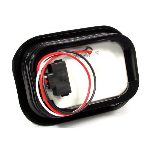 5.3" x  3.4" Red Rectangular Tail/Stop/Turn Led Light With 24 Leds And Red Lens | F235286