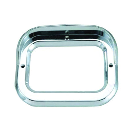 F235340 | RECTANGULAR BEZEL WITH VISOR CHROME