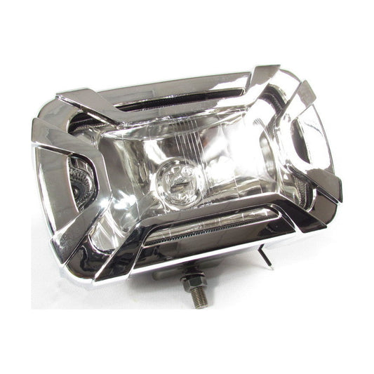 Rectangular Pedestal Halogen Fog Lamp With Clear Lens | F235344