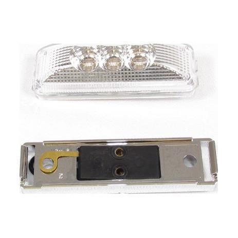 F235255 | RED CLEAR, SIDE MARKER LIGHT 3 LED