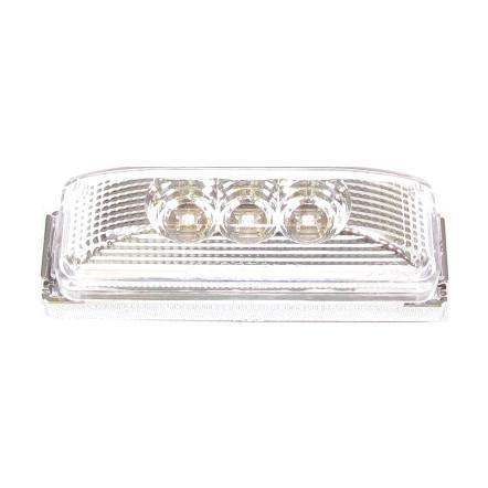 F235257 | AMBER CLEAR, SIDE MARKER LIGHT 3 LED