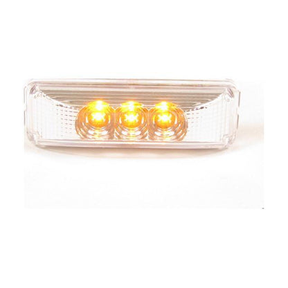 F235257 | AMBER CLEAR, SIDE MARKER LIGHT 3 LED