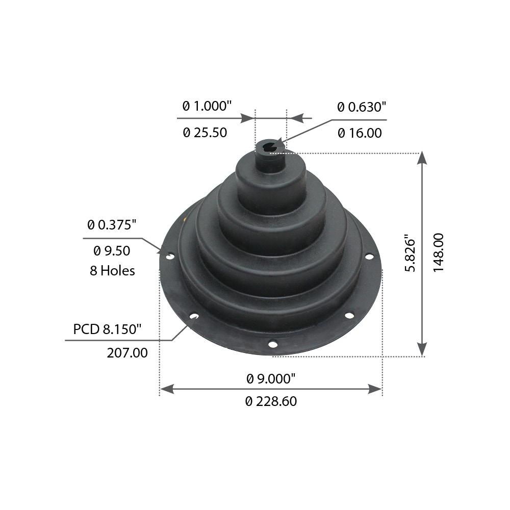 Shifter Boot For Freightliner - (02706457)