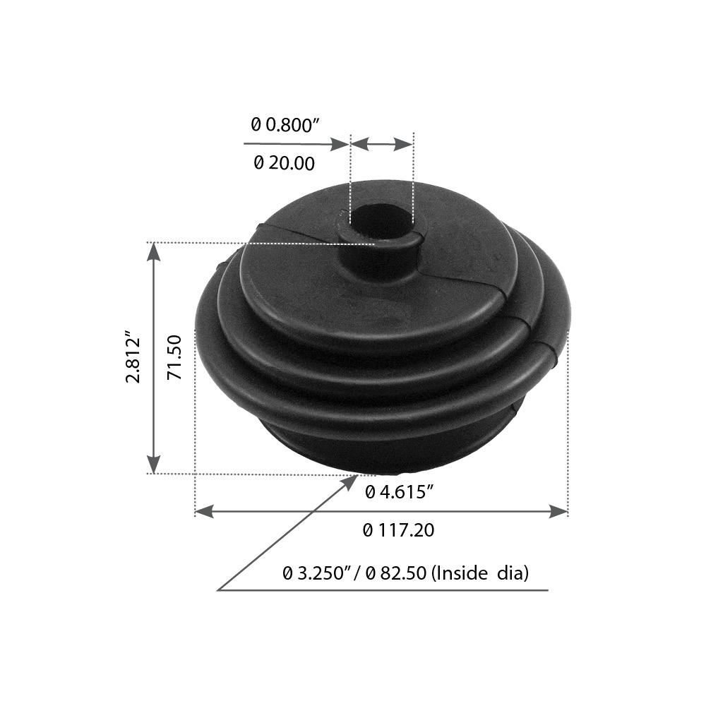 Shifter Boot Riser General Purpose Shifter Boots – Fortpro USA