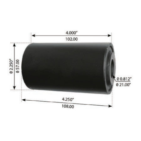 Fortpro Torque Spring Eye Bush Compatible with Freightliner MB, FL, M2 ...