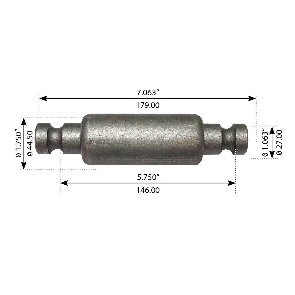 Fortpro Spring Eye Bush Compatible with Hendrickson Suspensions, Kenworth C500/550B, K100/300, T2000, W900B Series Trucks Replaces 52321, B65-1001 | F327358