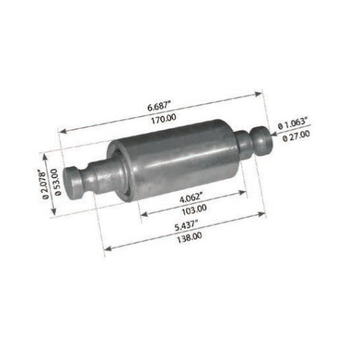 Fortpro Front Spring Eye Bush for Kenworth Replaces B65-1007, B65-1012 | F327353