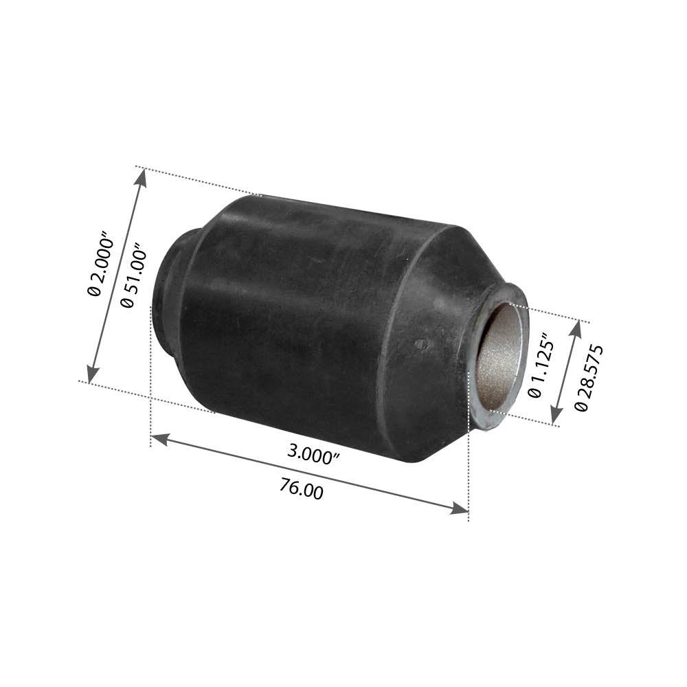 Torque Arm Bushing For Hendrickson - (65477000)