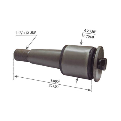 Fortpro Torque Rod Bush Compatible with Hendrickson 380-520 Series Suspensions Replaces 44697-000L | F184209