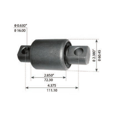 Rear Torque Arm Bushing For Kenworth AG380 - (136001)