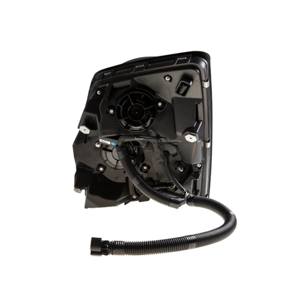 Fortpro Chrome Housing Headlight with light bar Compatible with Volvo VN/VNL - Passenger Side | F236822