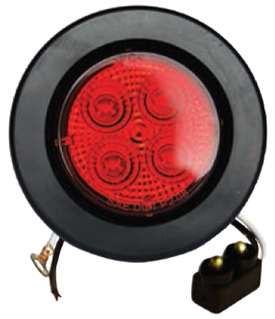 F235124-24 | RED, 2.5" Marker Light 4 LED KIT