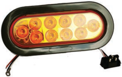 F235190-24 | Amber, Oval marker light LED Kit
