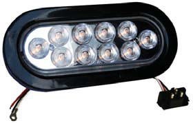 F235197 | OVAL 10 LED LIGHTS | REPLACE | 12 VOLTS
