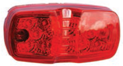 F235221-24 | Red, Double, Side marker light 12 LED
