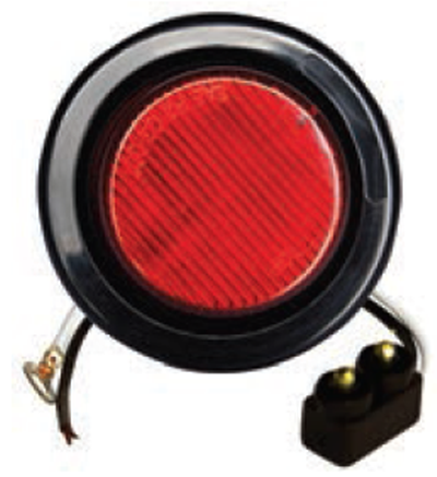 F235226 | RED, 2" Dia. 10 LED Sealed