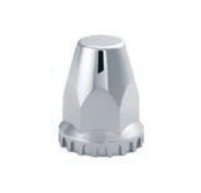 F245704 | CHROME THREADED NUT COVER WITH FLANGE